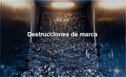 DESTRUCCIONES DE MARCA